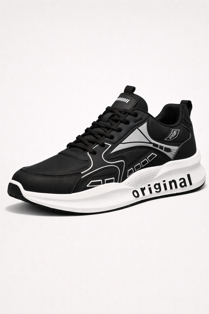 Herren-Schnürschuhe mit dicken Sohlen - Orion
