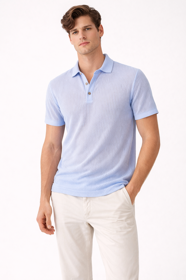 Basic-Poloshirt für Herren - Kael
