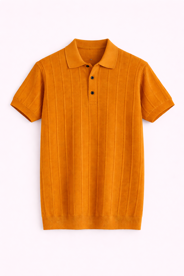 Leichtes Herren-Poloshirt mit Button-Down-Kragen - Ravel