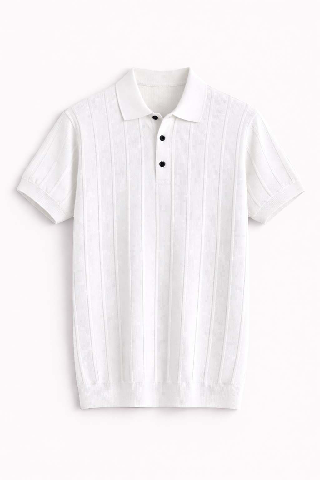 Leichtes Herren-Poloshirt mit Button-Down-Kragen - Ravel
