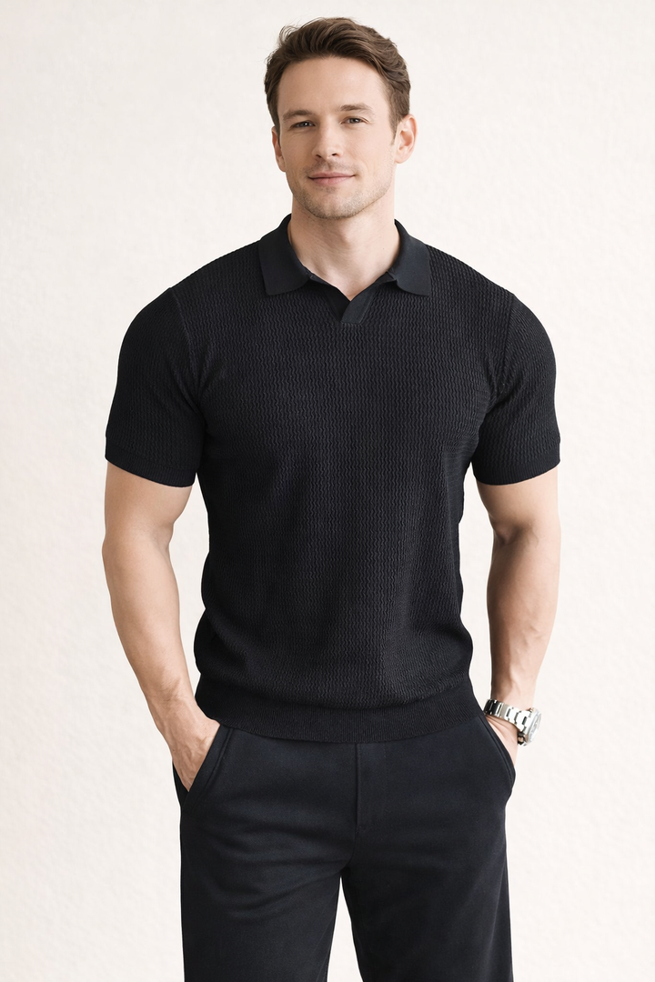Herren-Poloshirt mit schmaler Passform - Yinx
