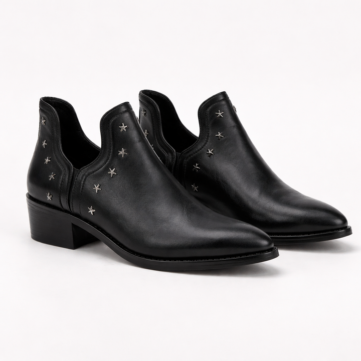 Damenstiefel im Chelsea-Stil mit mittlerem Absatz - Greta