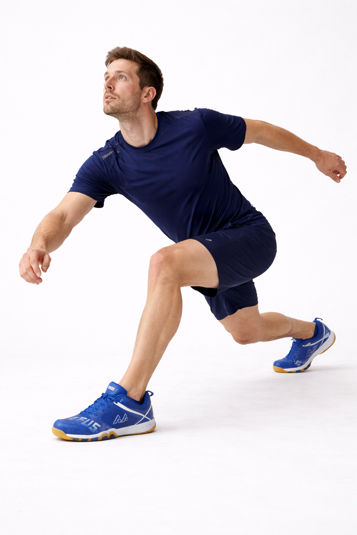 Badmintonschuhe mit griffiger Sohle für Herren - Heiner