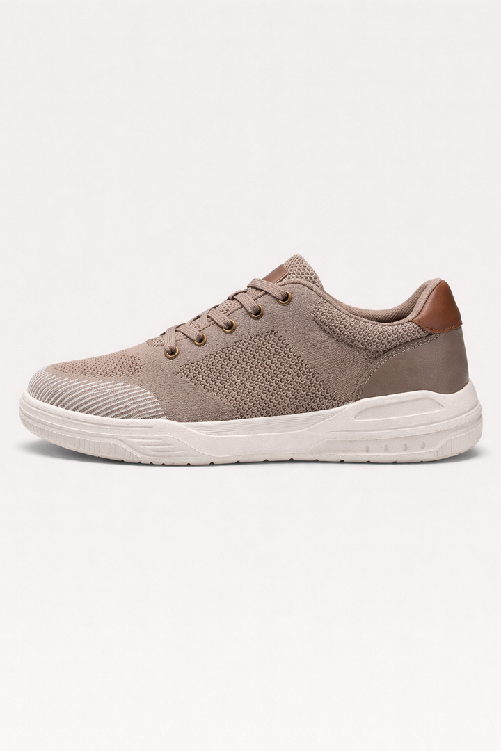 Herren-Schnürschuhe aus Stoff mit dicken Sohlen - Harrington