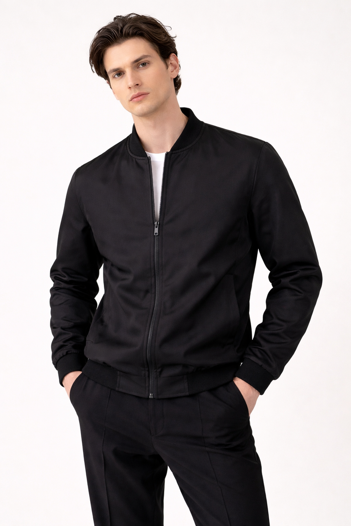 Leichte Herren-Rundhalsjacke - Seth