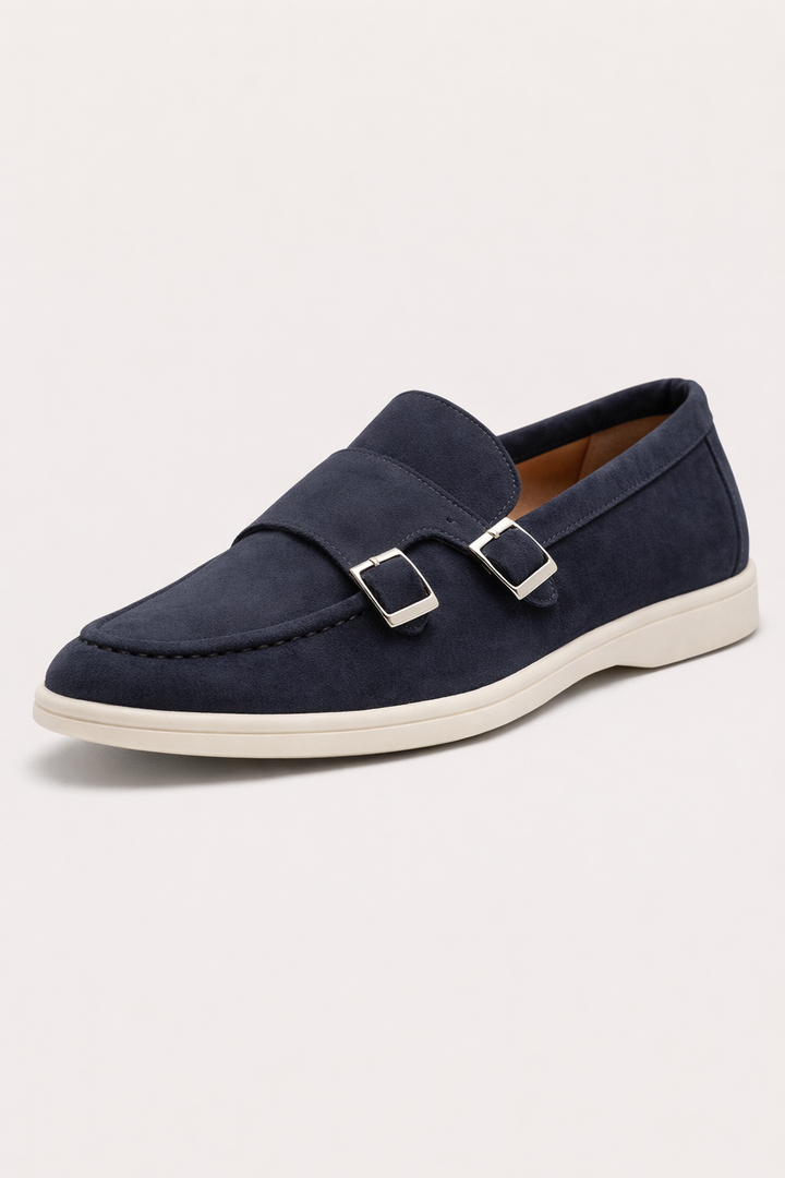 Modische Herren Slipper mit doppelter Schnalle - Gael