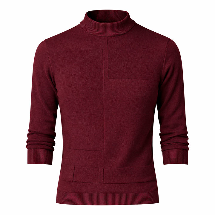 Herren Basic-Strickpullover langarm - Rainer
