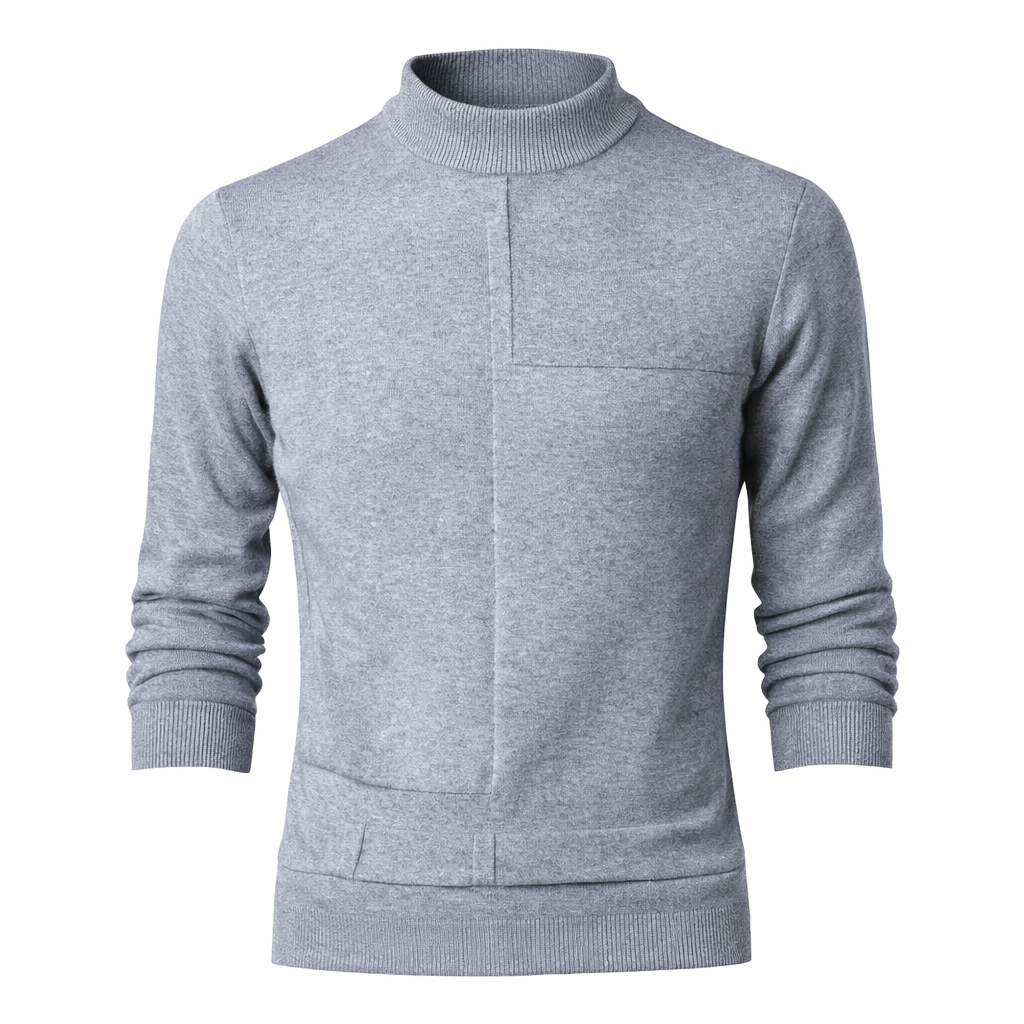 Herren Basic-Strickpullover langarm - Rainer