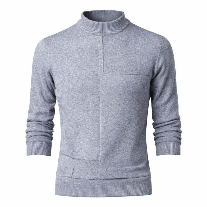 Herren Basic-Strickpullover langarm - Rainer