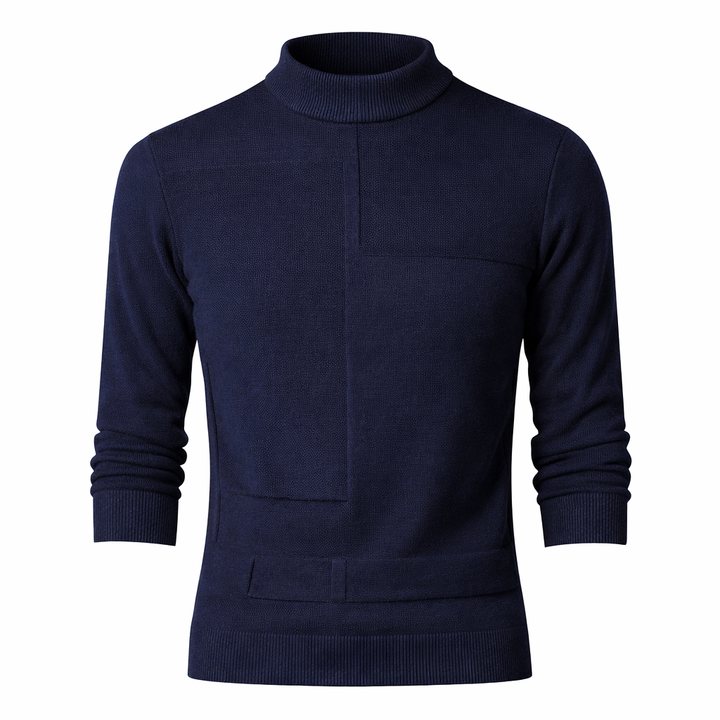 Herren Basic-Strickpullover langarm - Rainer