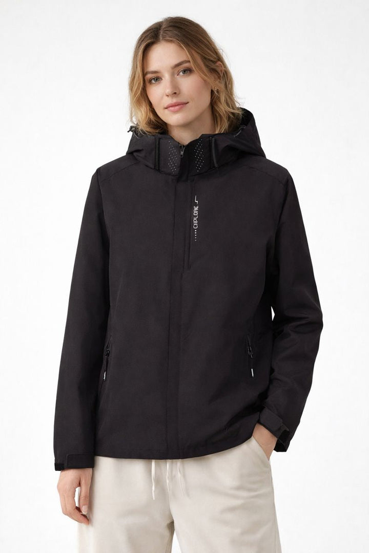 Leichte Damen-Sportjacke mit Kapuze - Alodie