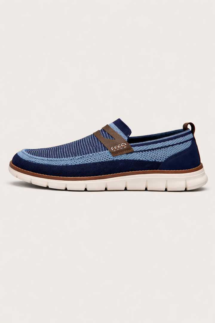 Geflochtene Herren-Slipper mit Ristband und flexibler Sohle - Bill