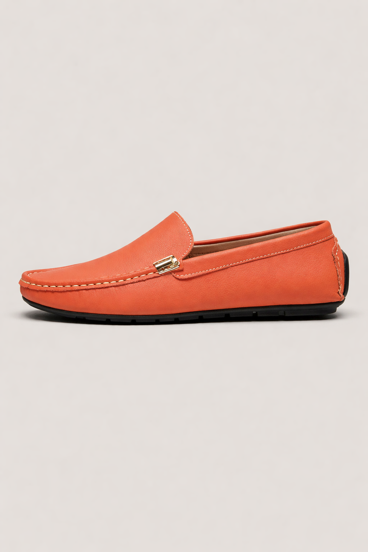 Herren Slipper veganes Leder Metallbeschläge - Altieri