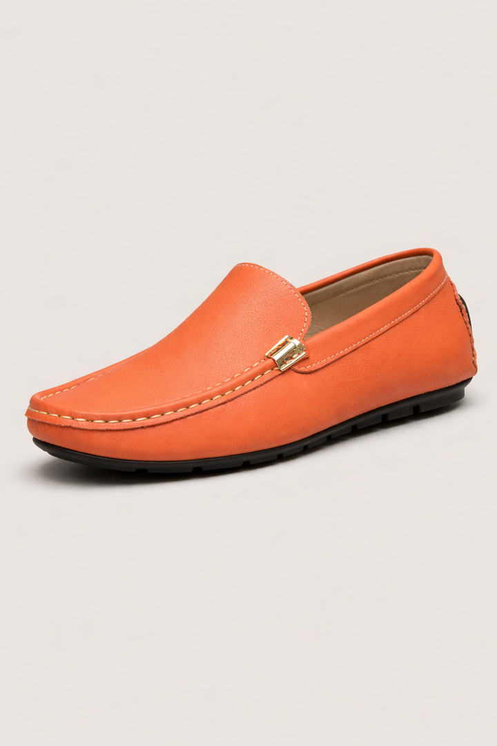 Herren Slipper veganes Leder Metallbeschläge - Altieri