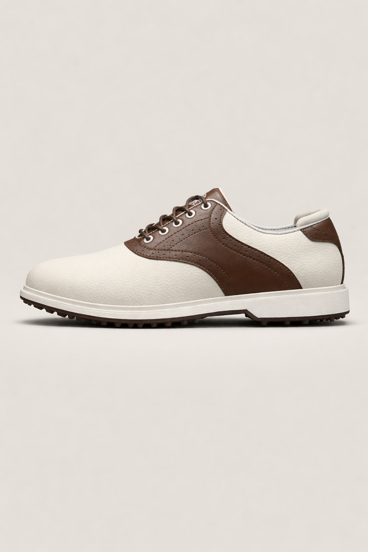 Herren-Golfschuhe aus weichem Leder mit gepolsterter Passform - Riccardo