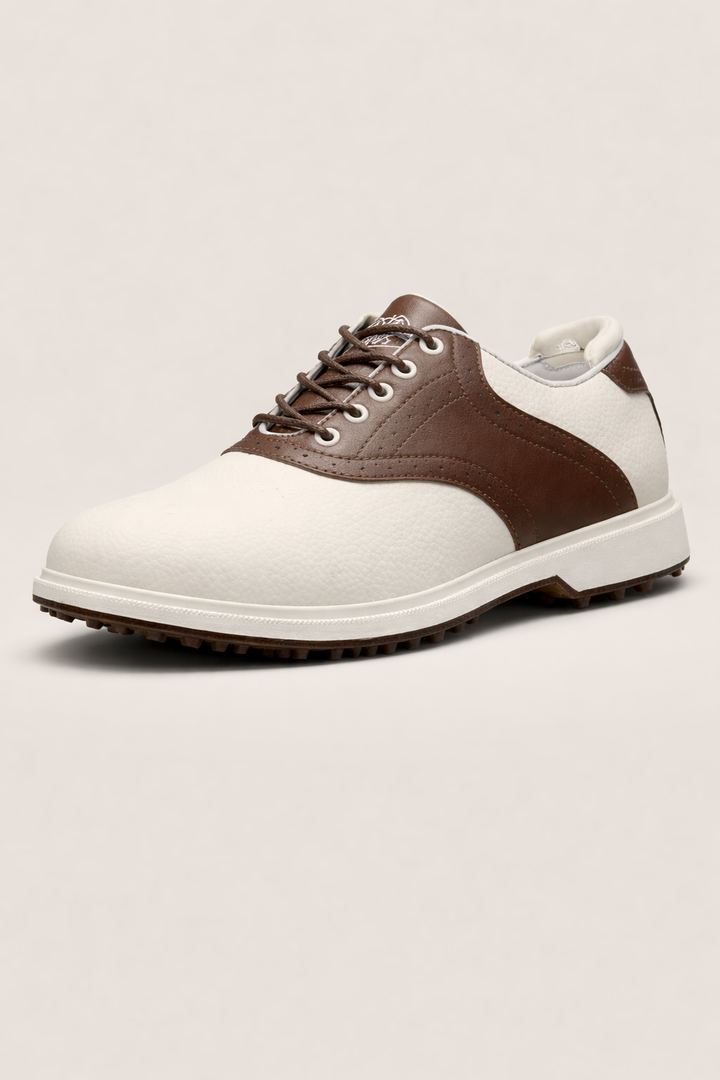 Herren-Golfschuhe aus weichem Leder mit gepolsterter Passform - Riccardo