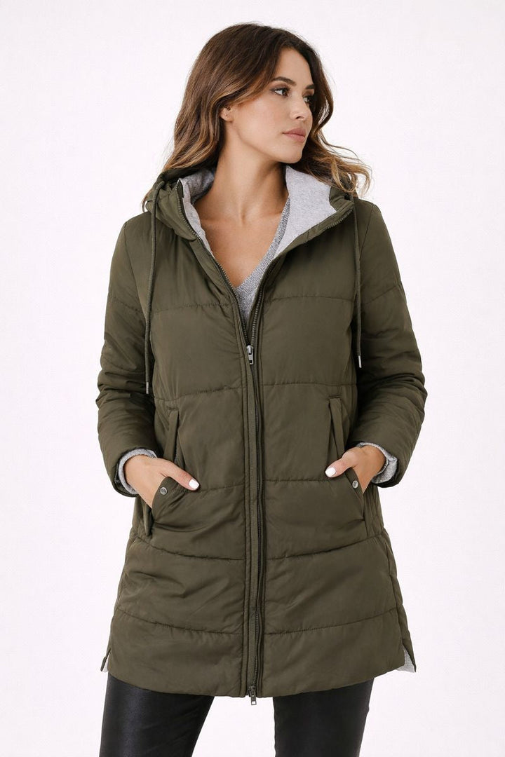 Leichte Steppjacke mit Kapuze für Damen - Lirene
