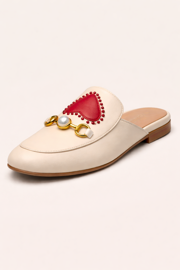Damen Mokassins mit dekorativen Details - Bennoit