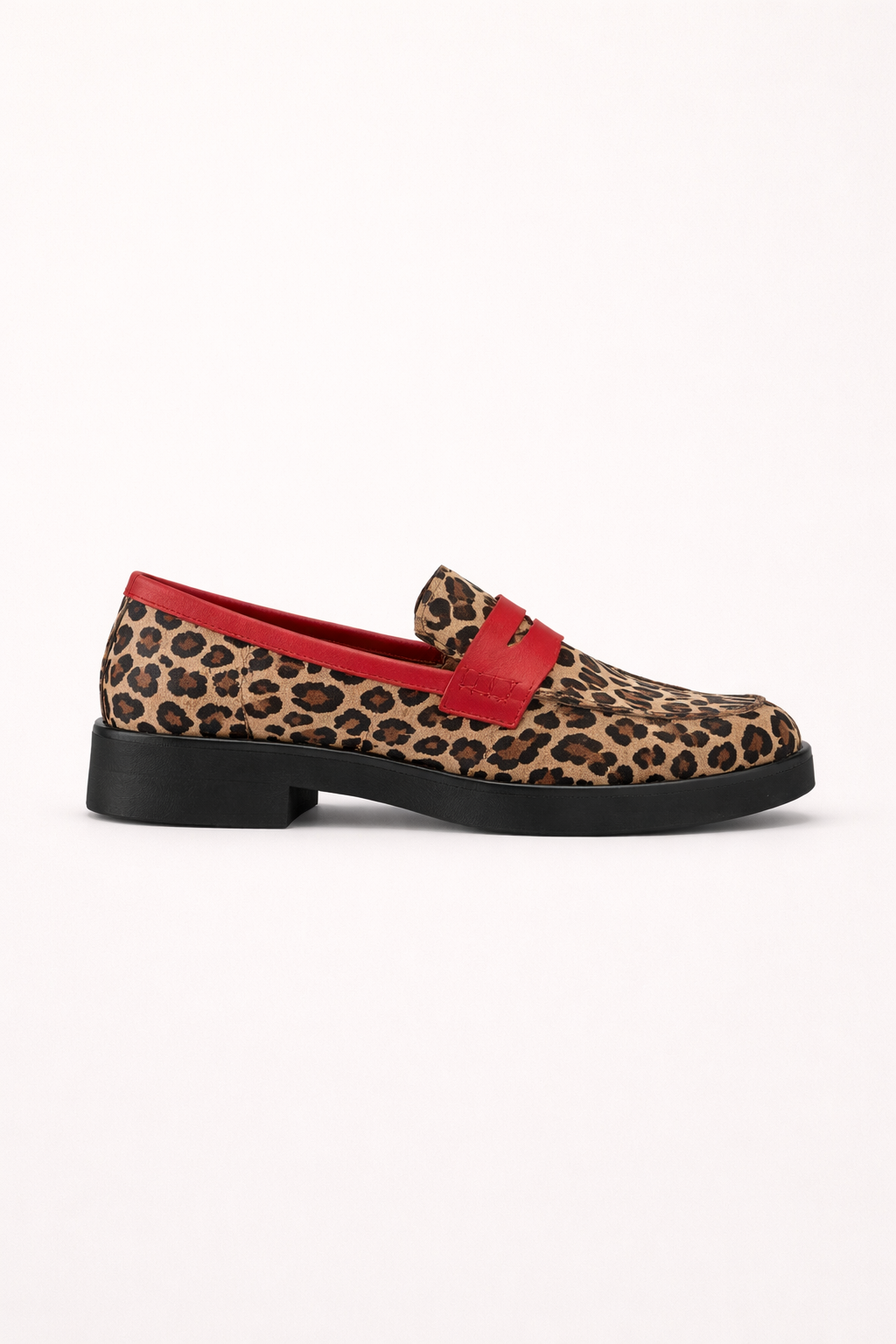 Damen Slipper Plattform Tierdruck oberen Band - Sireva