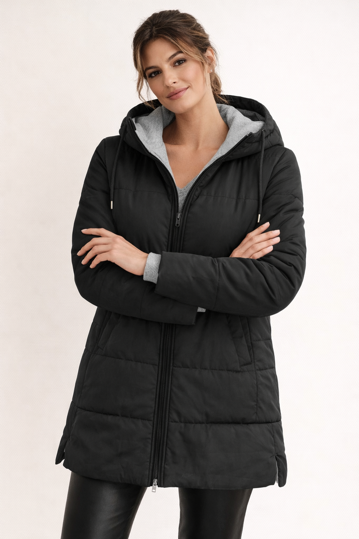 Leichte Steppjacke mit Kapuze für Damen - Lirene