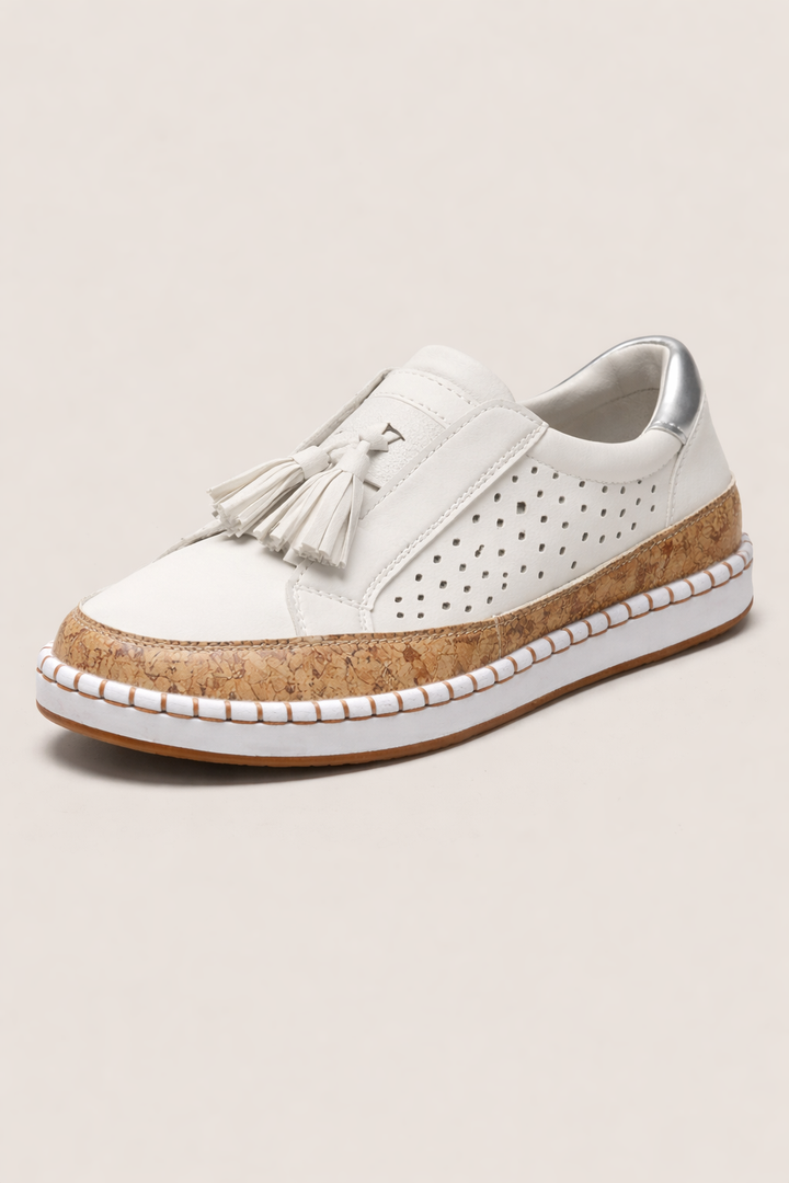 Flache Damen-Slipper mit Quasten - Madison