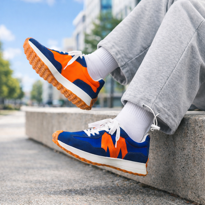 Canvas-Turnschuhe für Männer mit urbanem Profil - Mailand