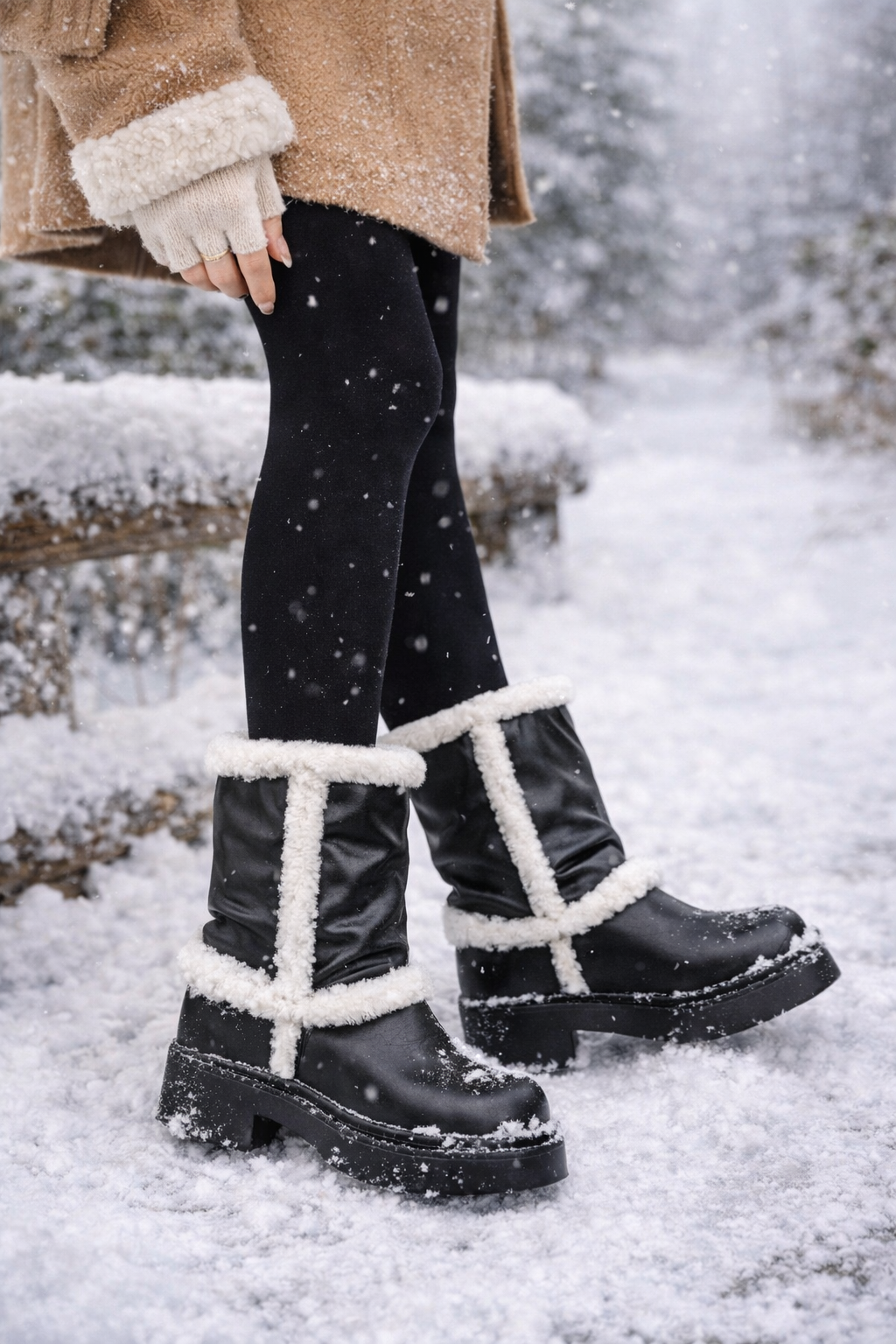 Damen Winterstiefel mit weichem Futter - Elsbethr