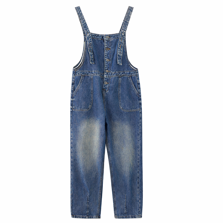 Damen-Jeansoverall mit weitem Schnitt - Neriva