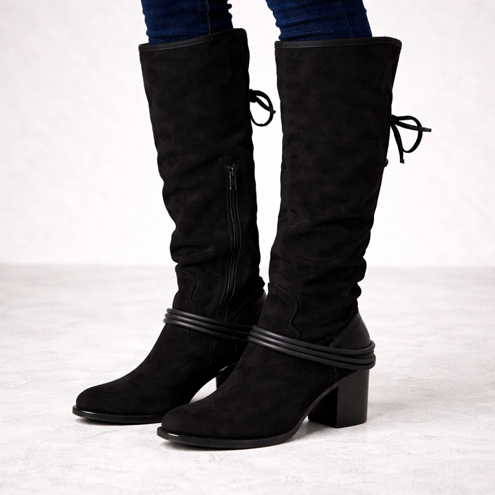 Hohe Damen-Schnürstiefel - Sheryl