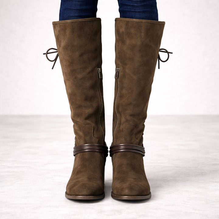 Hohe Damen-Schnürstiefel - Sheryl