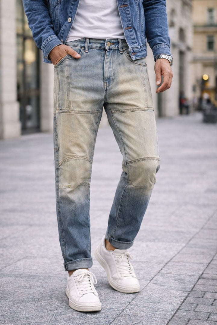 Patchwork-Jeans - Sverker