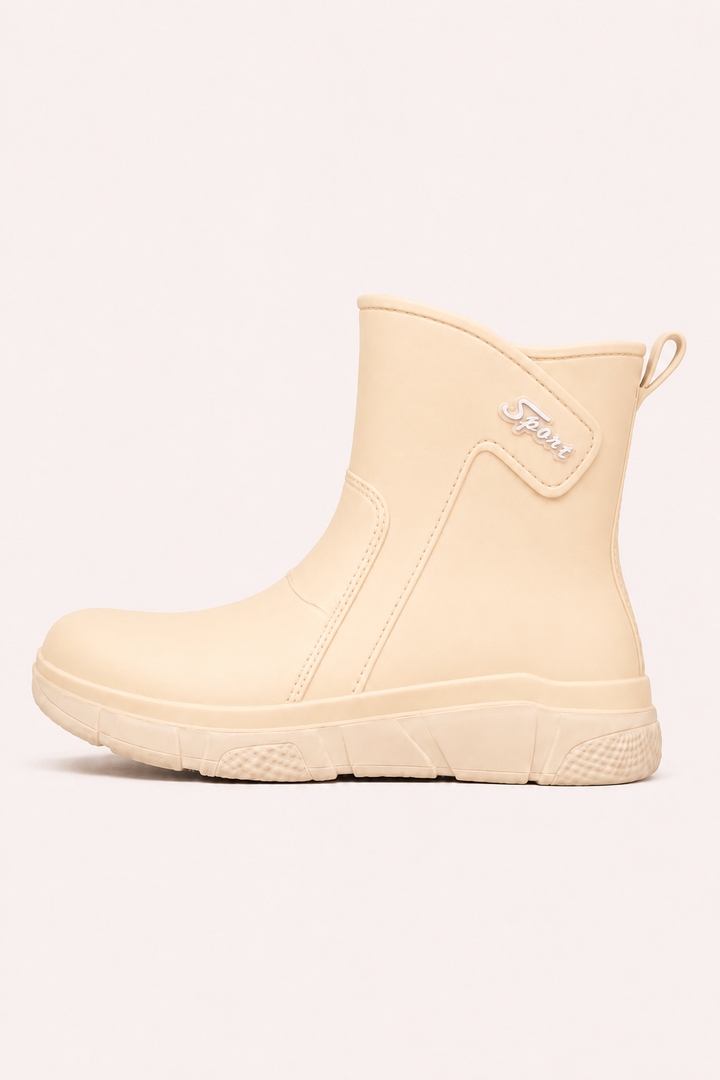 Bequeme und leichte wasserdichte Stiefeletten für Damen für regnerisches Wetter – Helmira