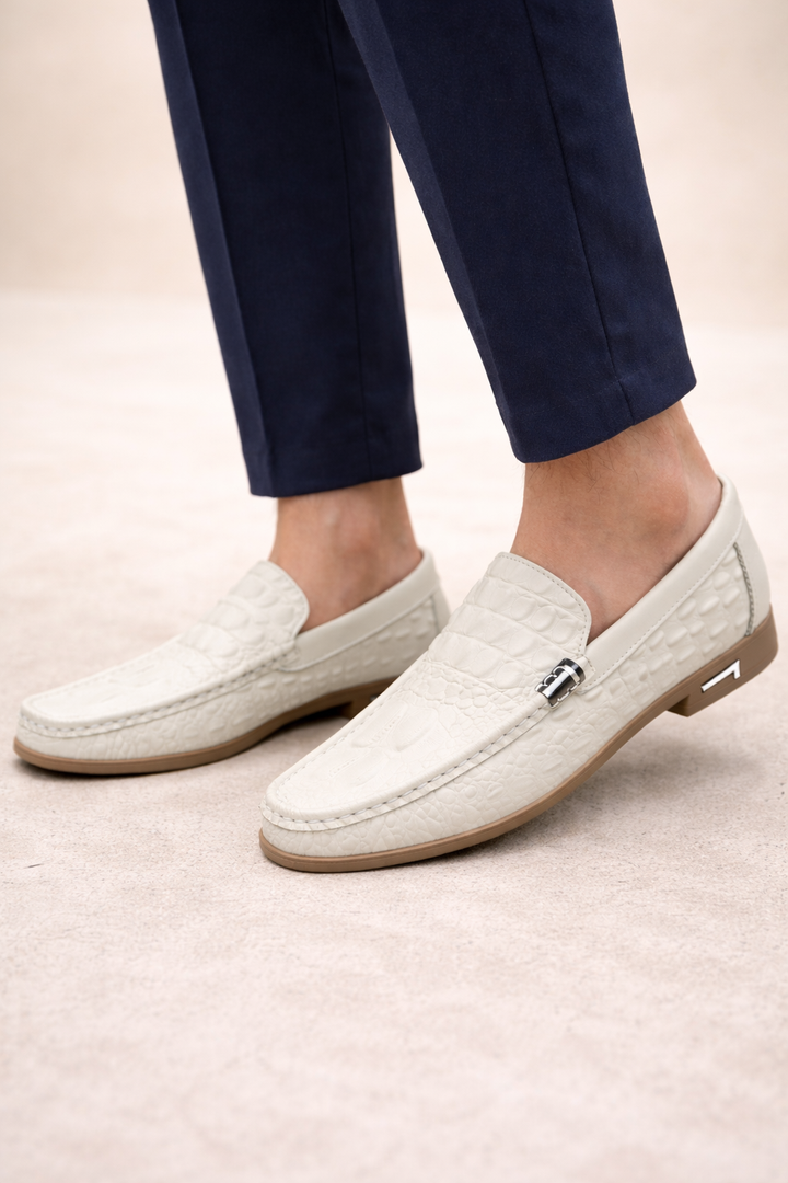 Elegante Herren-Slipper mit seitlicher Schnalle - Owen