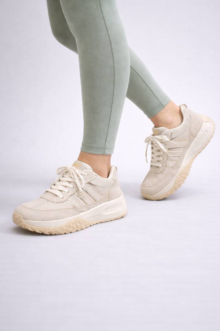 Damen-Sportschuhe mit gepolsterter Lauffläche - Lurena