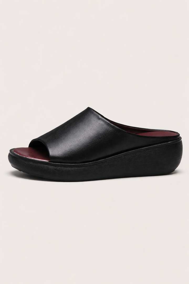 Offene Plateausandalen für Frauen - Clarissa