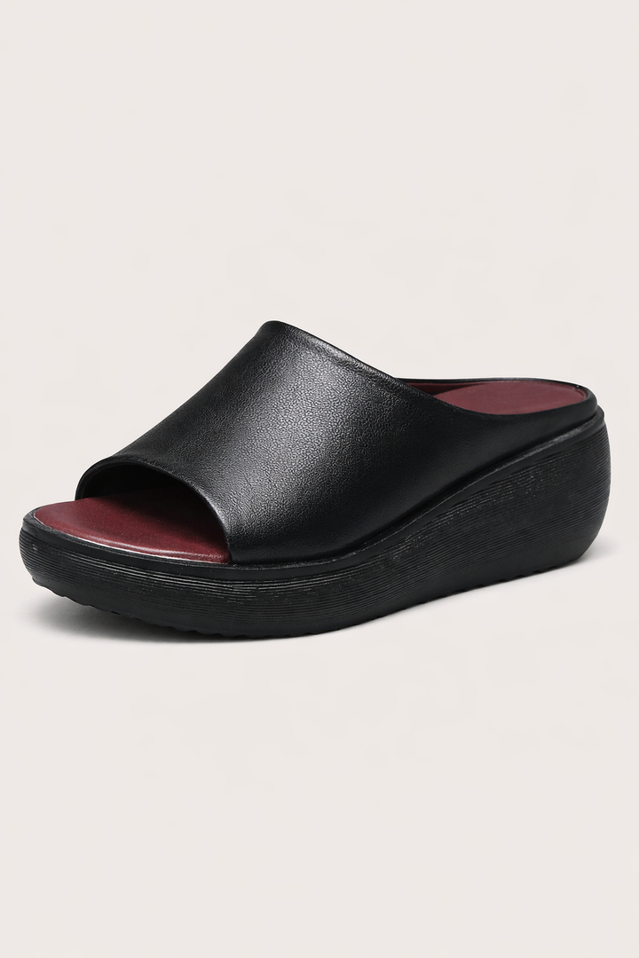 Offene Plateausandalen für Frauen - Clarissa