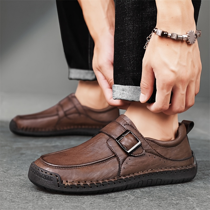 Herren Turnschuhe mit flexibler Sohle und Schnalle - Renner