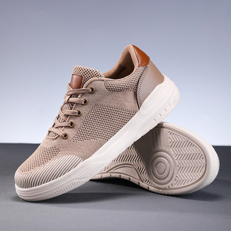 Herren-Schnürschuhe aus Stoff mit dicken Sohlen - Harrington