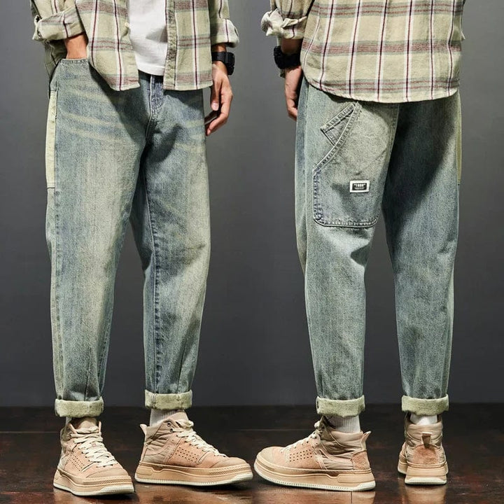 Herren Retro-Jeans Stretch gerade Passform - Gerrit