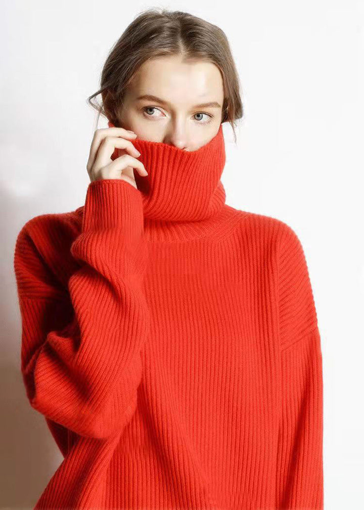 Claudine - Lockerer und lässiger Rollkragenpullover