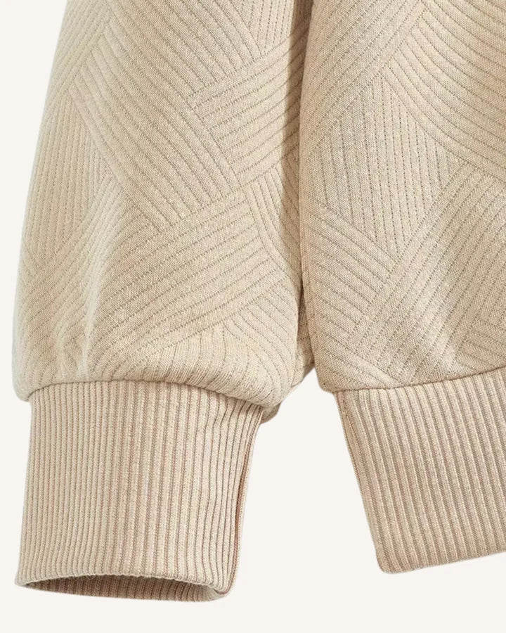 Herrenpullover mit Polokragen und Reißverschluss – Gauthier