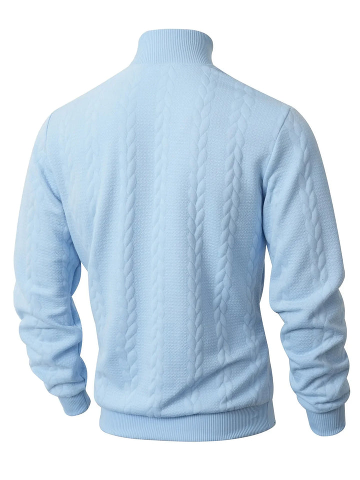 Herren-Strickpullover mit Rollkragen - Matteo