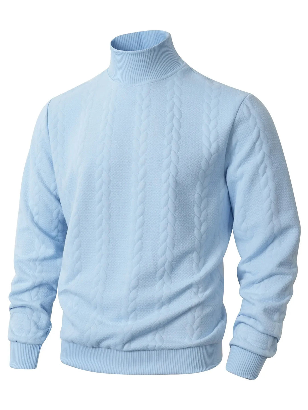 Herren-Strickpullover mit Rollkragen - Matteo