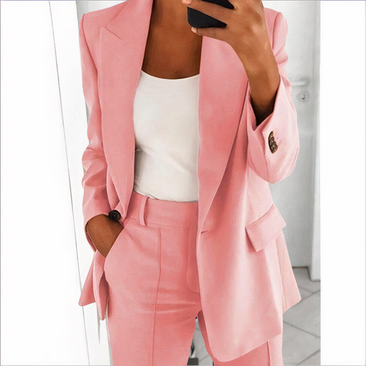 Damen Blazer-Set Jacke und Hose elegant - Gretchen