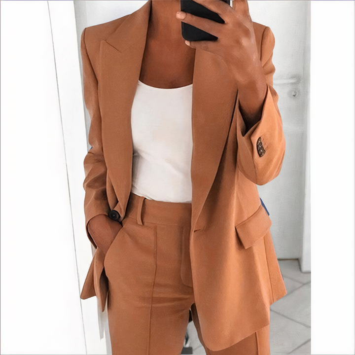 Damen Blazer-Set Jacke und Hose elegant - Gretchen