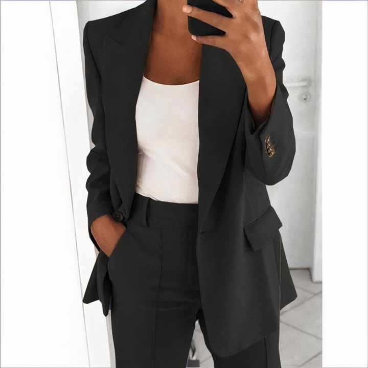 Damen Blazer-Set Jacke und Hose elegant - Gretchen