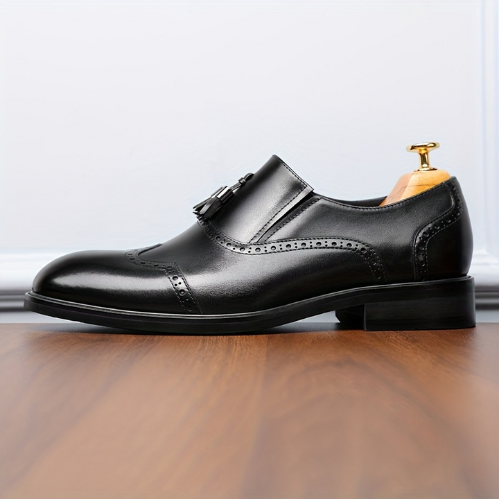 Herrenschuhe mit klassischem Design und Quasten - Almeric