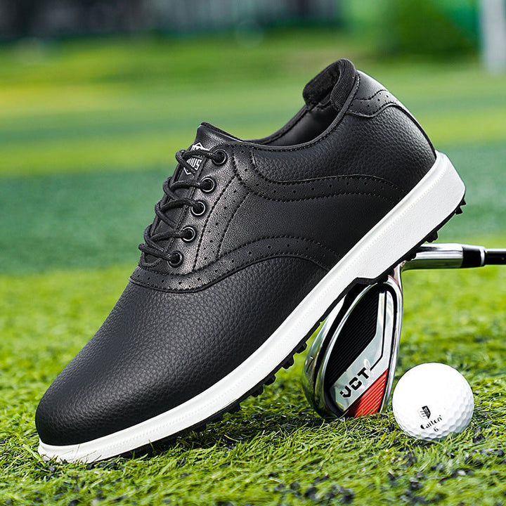 Herren-Golfschuhe aus weichem Leder mit gepolsterter Passform - Riccardo