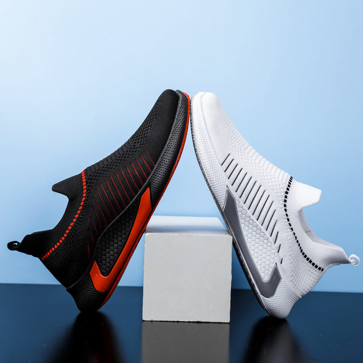 Slip-on-Turnschuhe für Männer aus leichtem Stoff mit seitlichem Halt - Manny
