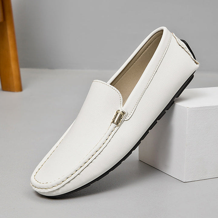 Herren Slipper veganes Leder Metallbeschläge - Altieri